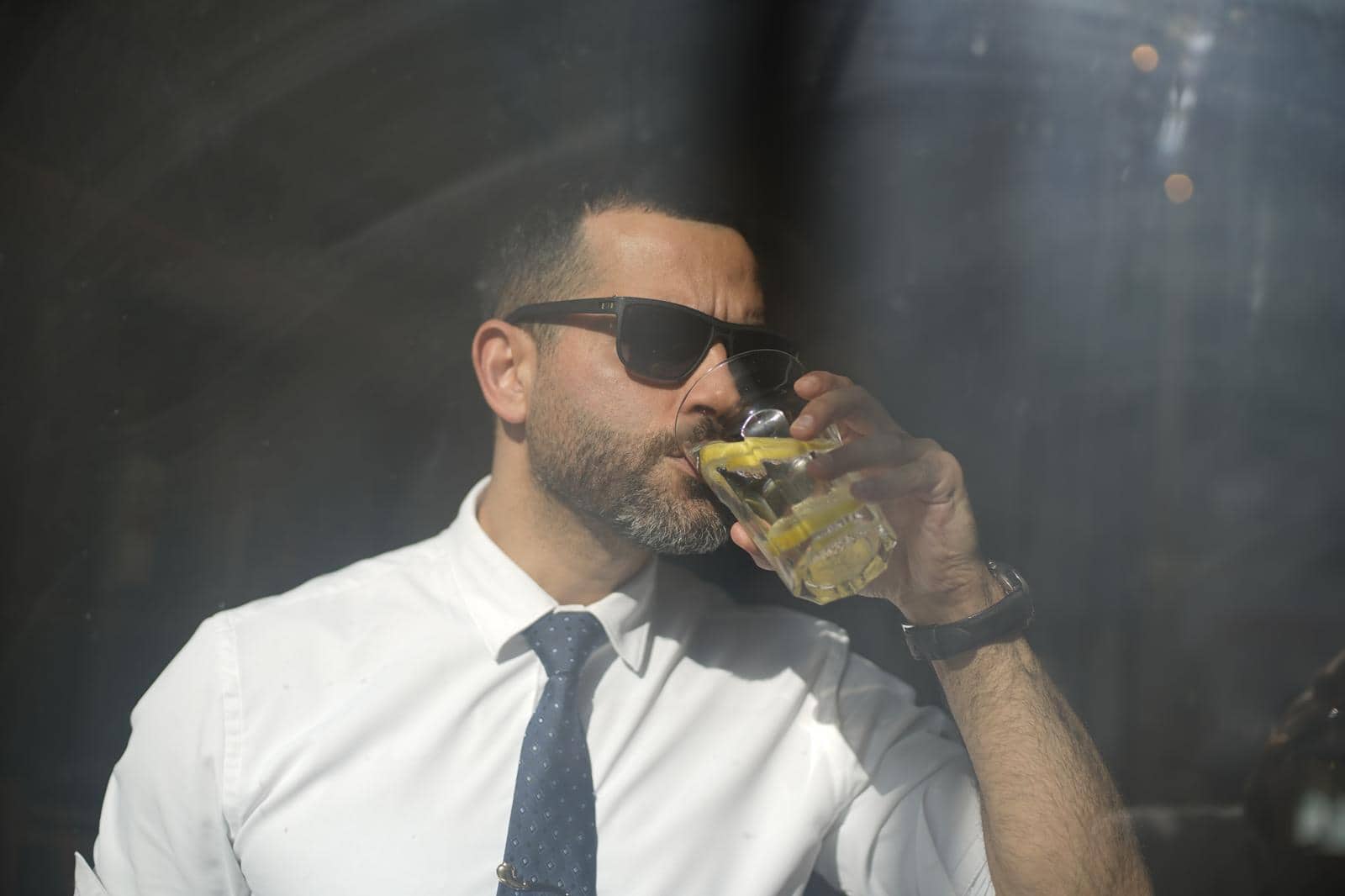 Shouka and Friends Barbershop in Wien: Feierabend hinter Glas